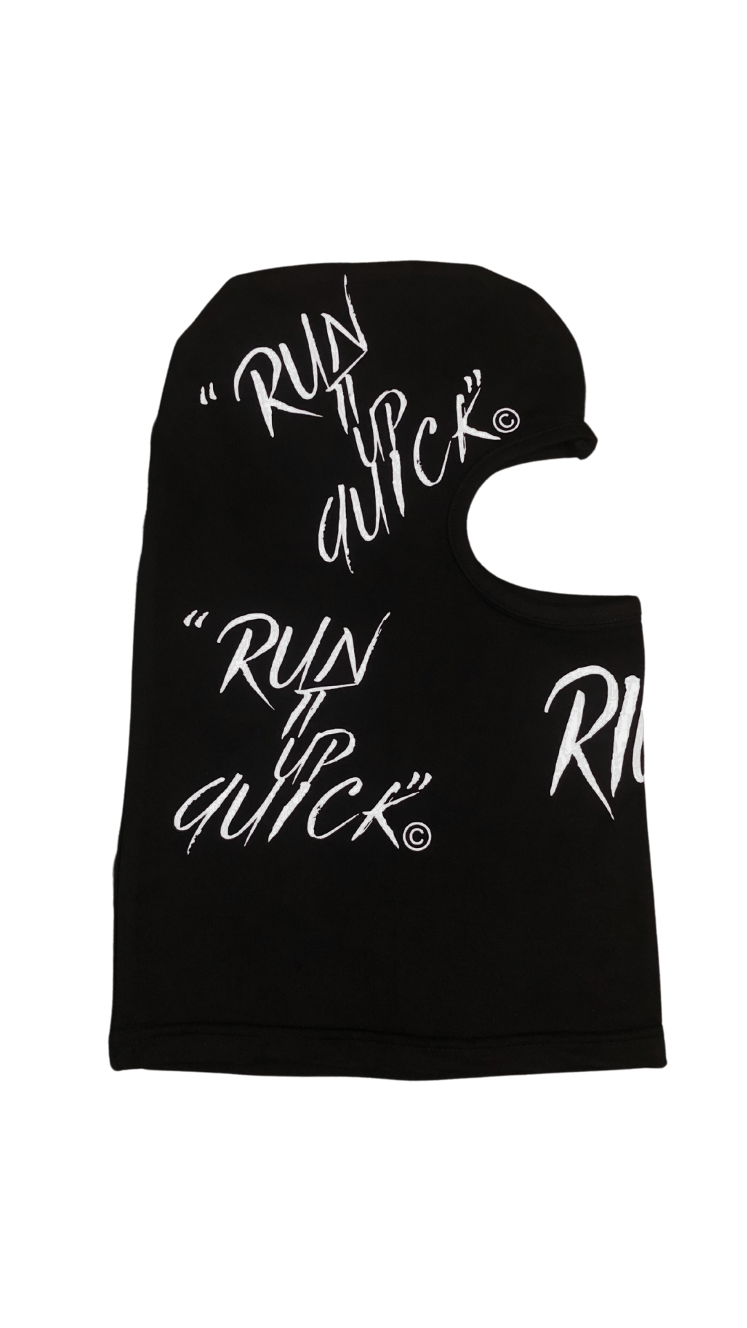 "RUN IT UP QUICK" BALACLAVA