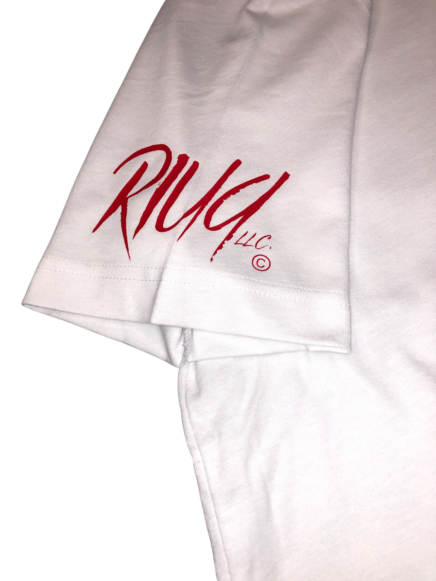 "Run it up Quick" Red logo print
